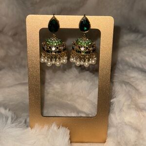 Pakistani Indian Jhumka earrings